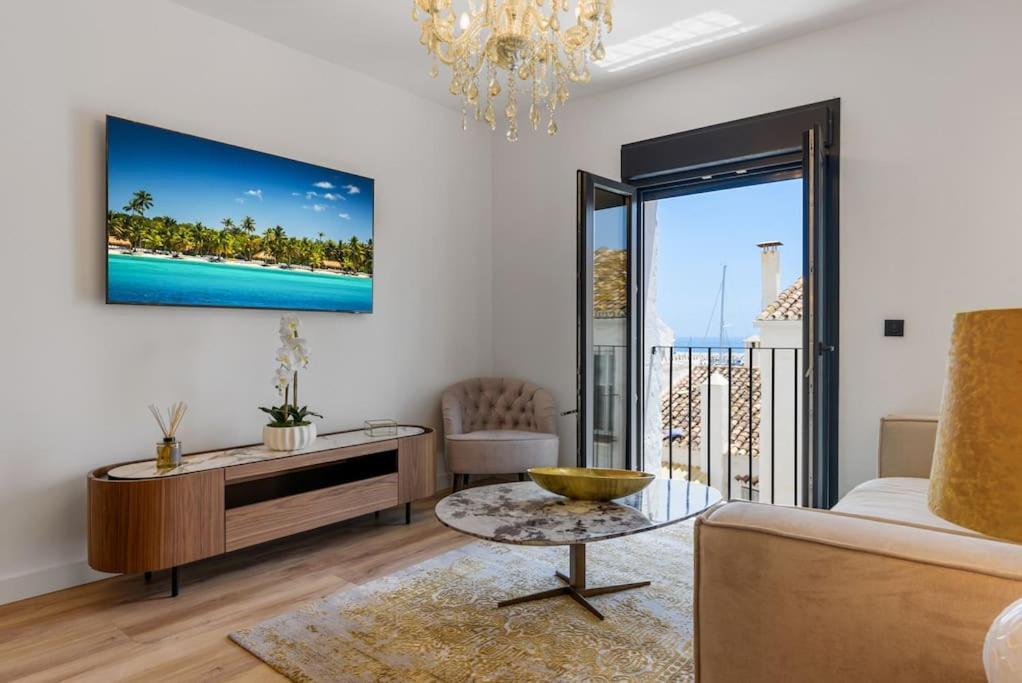 Apartamento Luxury Sea View Puerto Banus Marbella Exterior foto