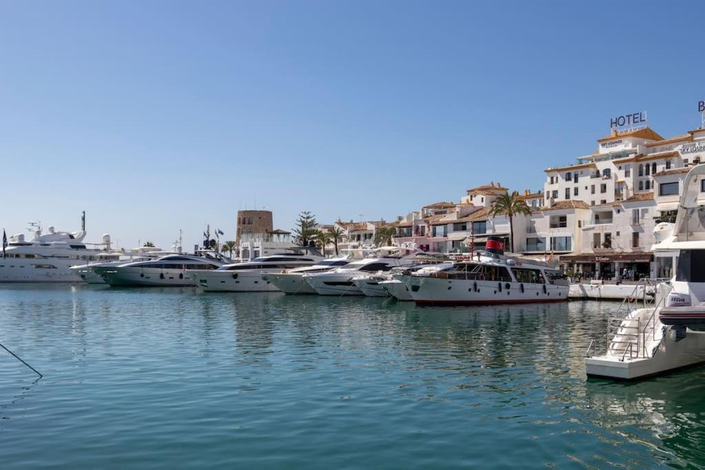 Apartamento Luxury Sea View Puerto Banus Marbella Exterior foto